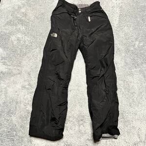 The North Face Snow Pants Kids Youth Boys Large Black Nylon Hyvent ***